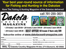 Subscribe to The Fishing & Hunting Magazine of the Dakotas