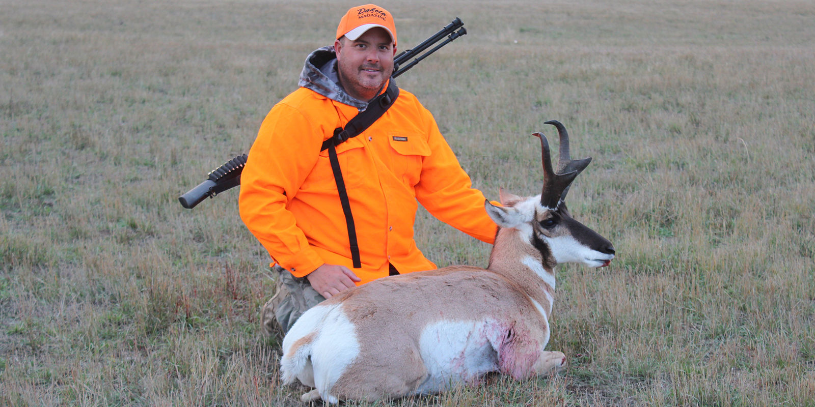 Jon with 2018 Rifle Antelope Buck